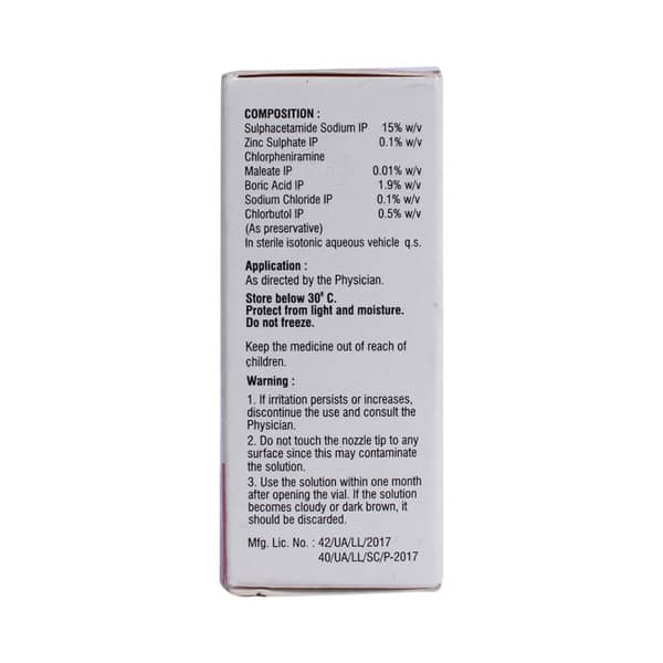 Zinbro S Bottle Of 10Ml Eye Drops