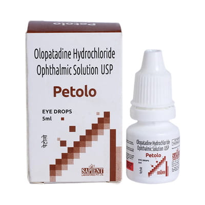 Petolo 0.1% Bottle Of 5ml Eye Drops