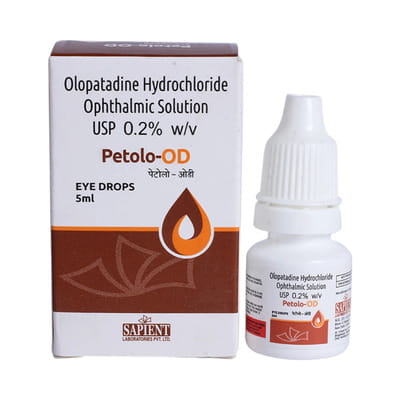 Petolo Od 0.2% Bottle Of 5ml Eye Drops