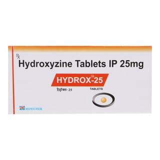 Hydrox 25Mg Strip Of 10 Tablets