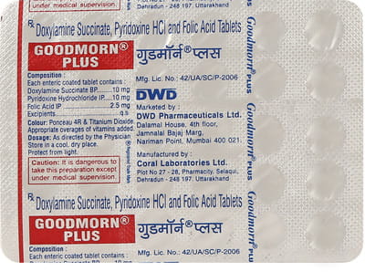 Goodmorn Plus Strip Of 30 Tablets