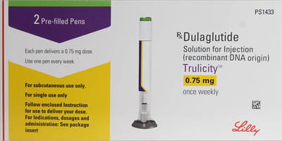 Trulicity 0.75mg Pre Filled Pen Of 0.5ml Solution For Injection (Pack Of 2)