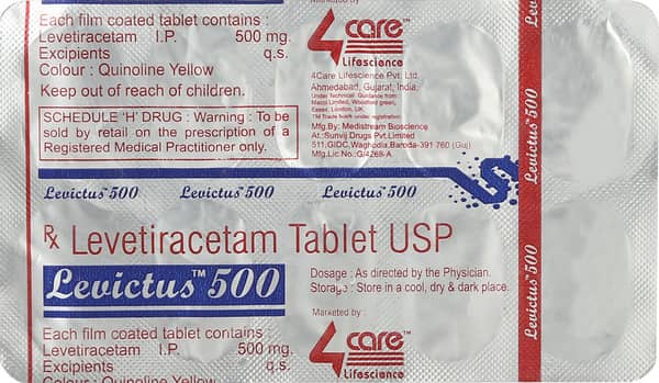 Levictus 500mg Strip Of 10 Tablets