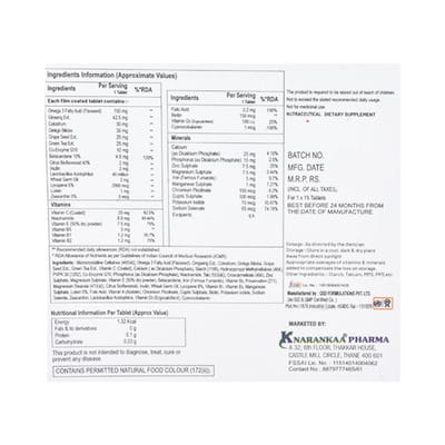 Arancia Strip Of 15 Tablets