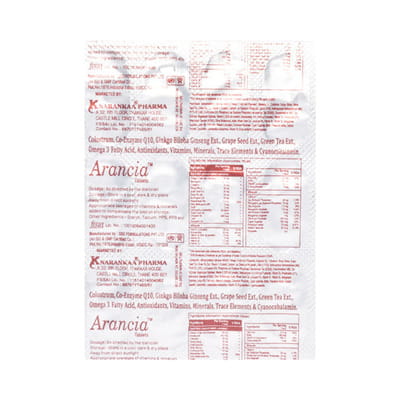 Arancia Strip Of 15 Tablets