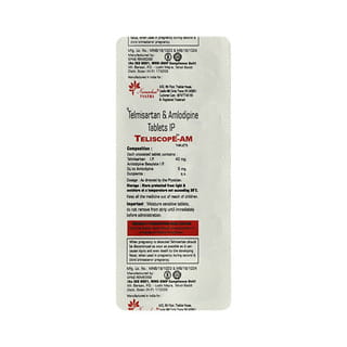 Teliscope Am 40Mg Strip Of 10 Tablets