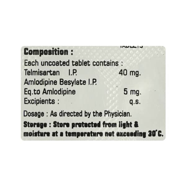 Teliscope Am 40Mg Strip Of 10 Tablets