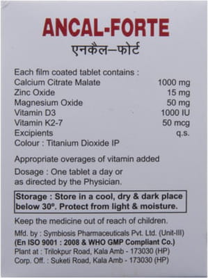 Ancal Forte Strip Of 10 Tablets