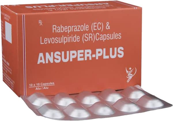 Ansuper Plus Strip Of 10 Capsules
