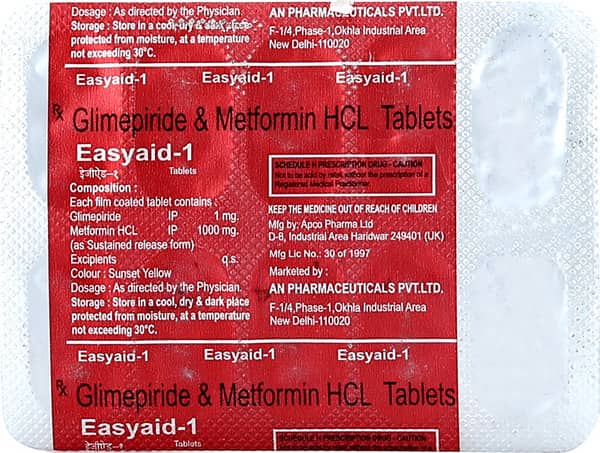 Easy Aid 1Mg Strip Of 10 Tablets