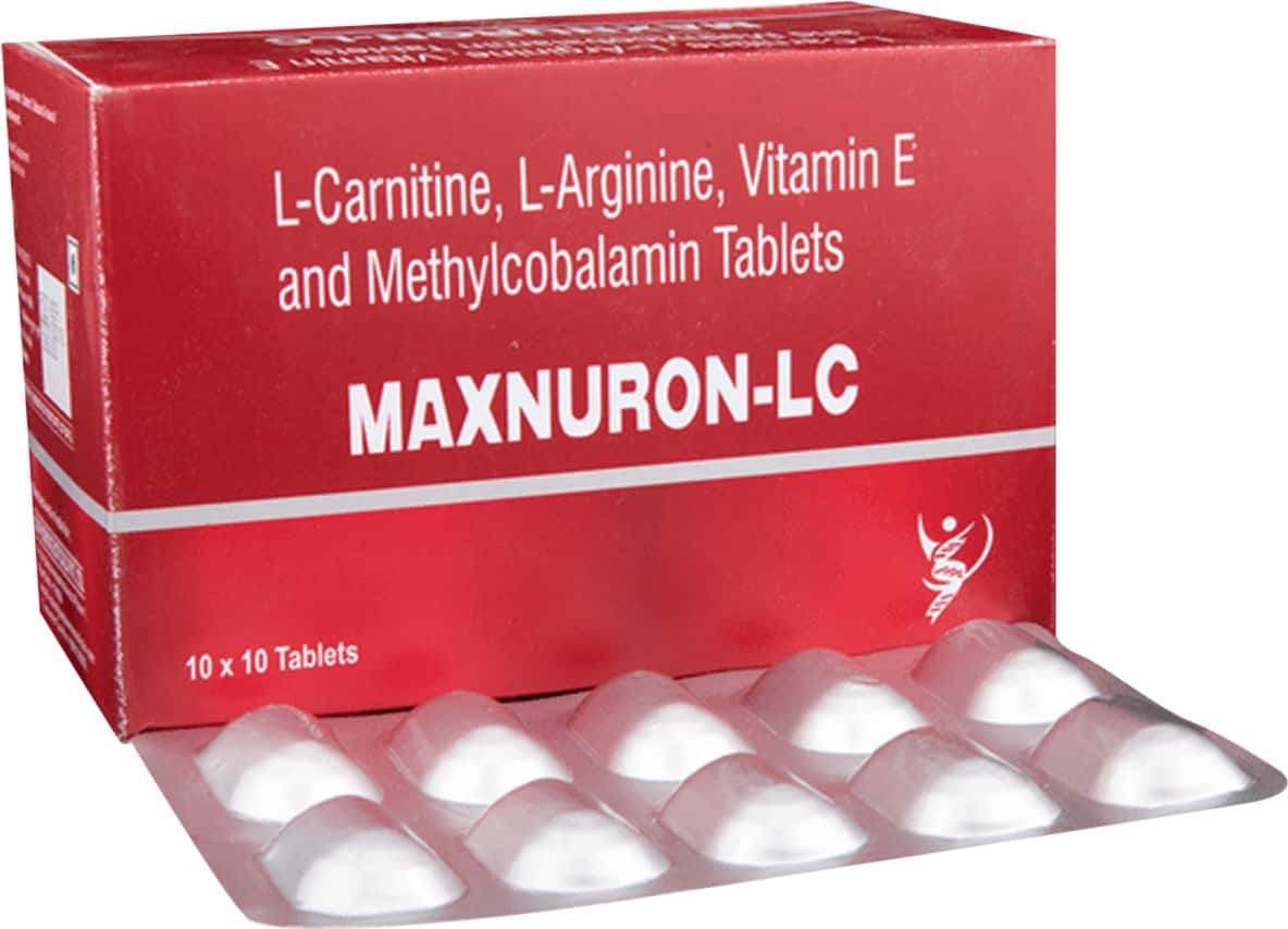 Buy Maxnuron Lc Strip Of 10 Tablets Online & Save Up to 24% at PharmEasy