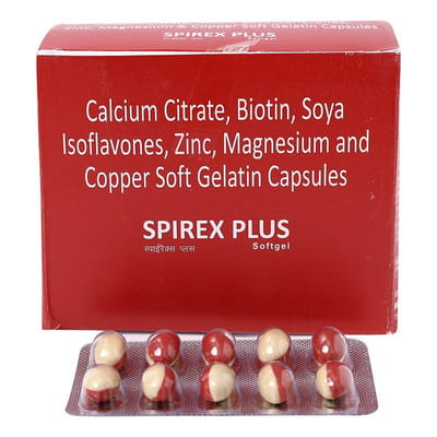 Spirex Plus Strip Of 10 Capsules