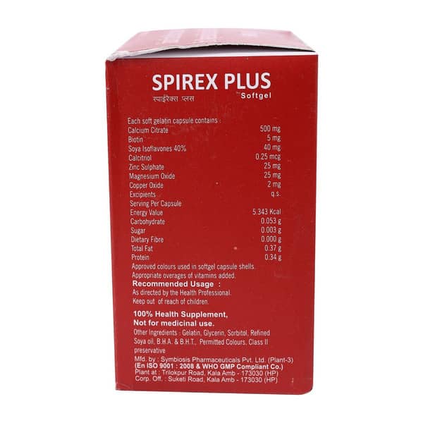 Spirex Plus Strip Of 10 Capsules
