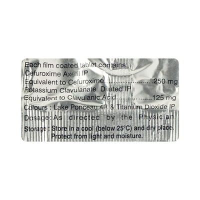 C Furo Cv 375mg Strip Of 10 Tablets