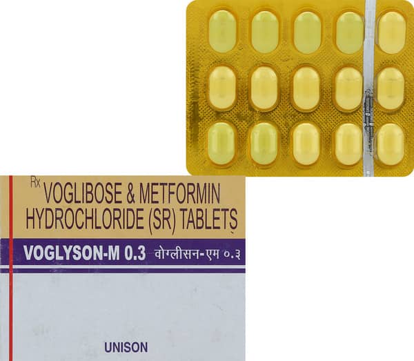 Voglyson M 0.3mg Strip Of 15 Tablets