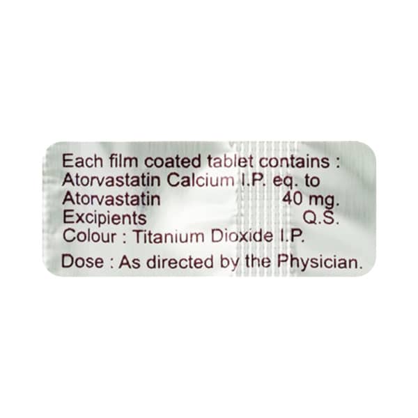 Torvason 40mg Strip Of 10 Tablets