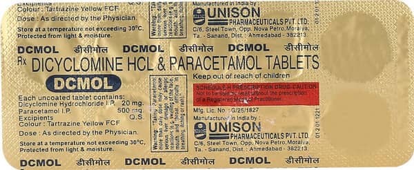 Dcmol Strip Of 10 Tablets