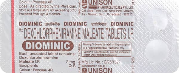Diominic 2mg Strip Of 10 Tablets