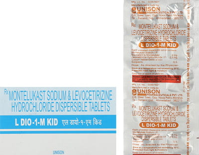 L Dio 1 M Kid Strip Of 10 Tablets