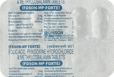 Fdson Mp Forte Strip Of 10 Tablets
