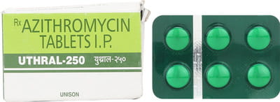 Uthral 250mg Strip Of 6 Tablets