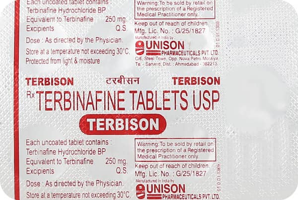 Terbison 250Mg Tablet