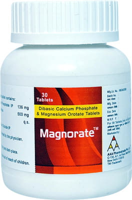 Magnorate Bottle Of 30 Tablets