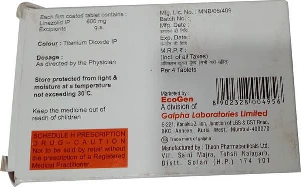 Linogal 600mg Tablet