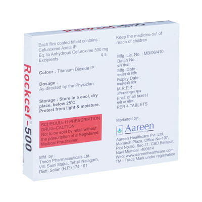 Rockcef 500mg Tablets
