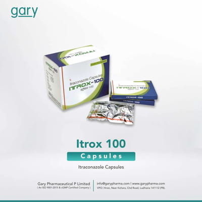 Itrox 100mg Strip Of 4 Capsules