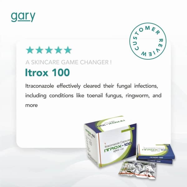 Itrox 100Mg Strip Of 4 Capsules