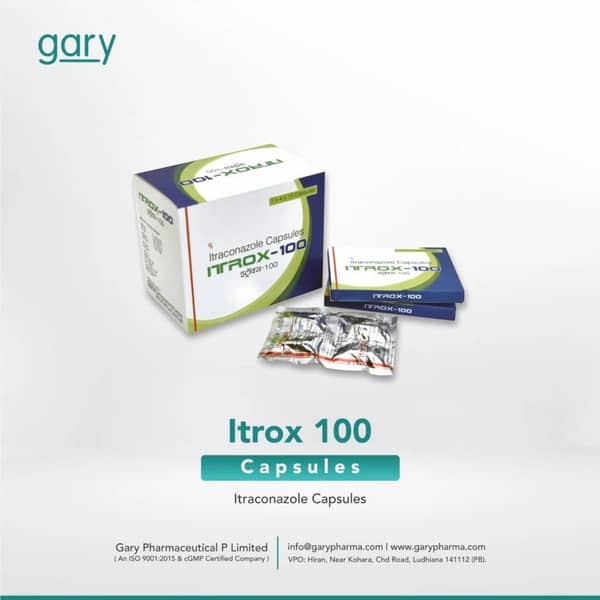 Itrox 100Mg Strip Of 4 Capsules