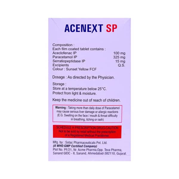 Acenext SP Tablet