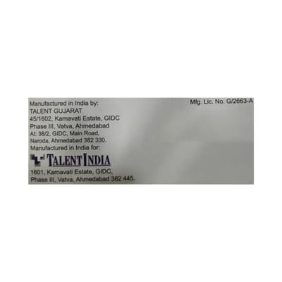 Gabalent 100mg Strip Of 10 Tablets
