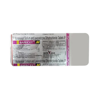 Safecet M Strip Of 10 Tablets