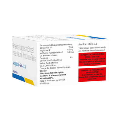 Voglital Gm 0.3mg Strip Of 10 Tablets