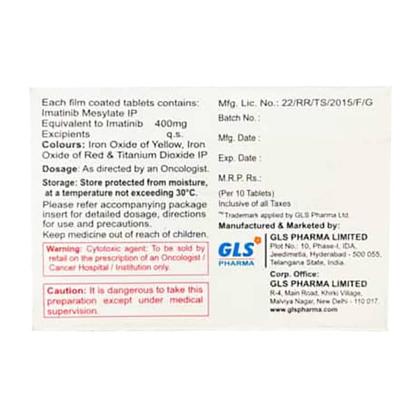 Imaget 400Mg Strip Of 10 Tablets