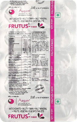 Frutus Fiber Strip Of 10 Tablets