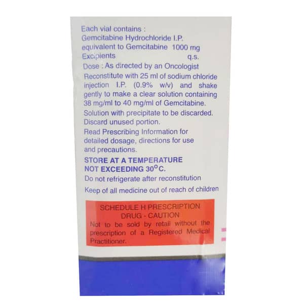 Gemitrate 1Gm Injection