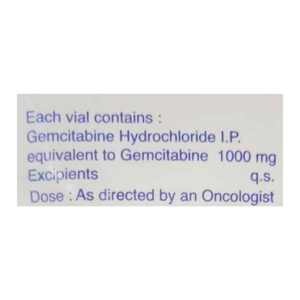Gemitrate 1Gm Injection