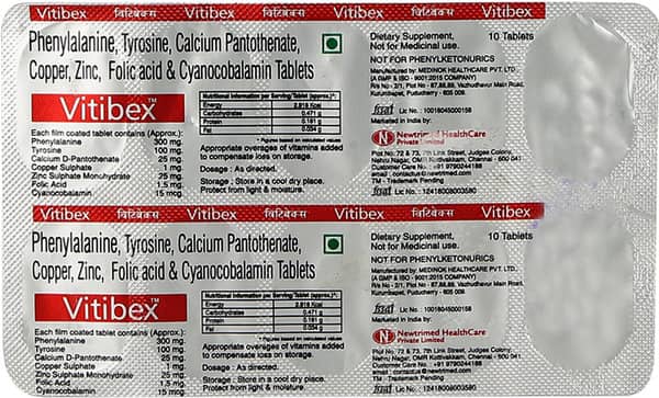Vitibex Strip Of 10 Tablets