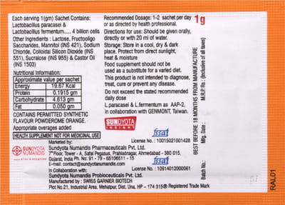 Remune Al Sachet Of 1gm Oral Powder