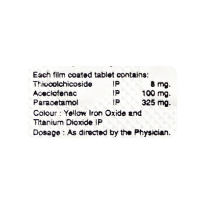 Iconac Mr 8mg Strip Of 10 Tablets