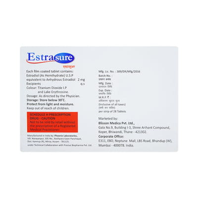 Estrasure Strip Of 28 Tablets