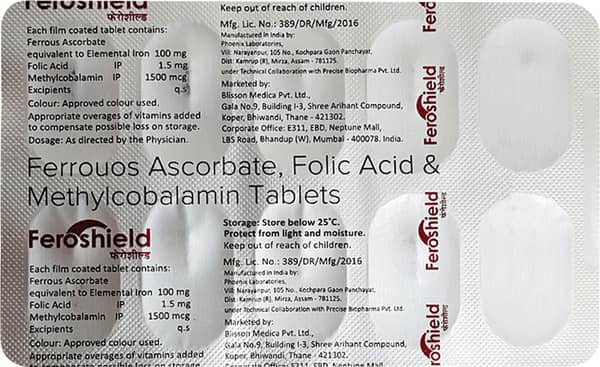 Feroshield Strip Of 10 Tablets