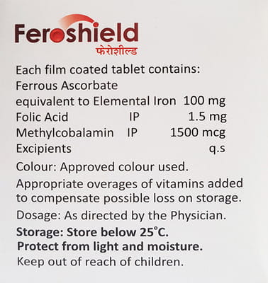 Feroshield Strip Of 10 Tablets