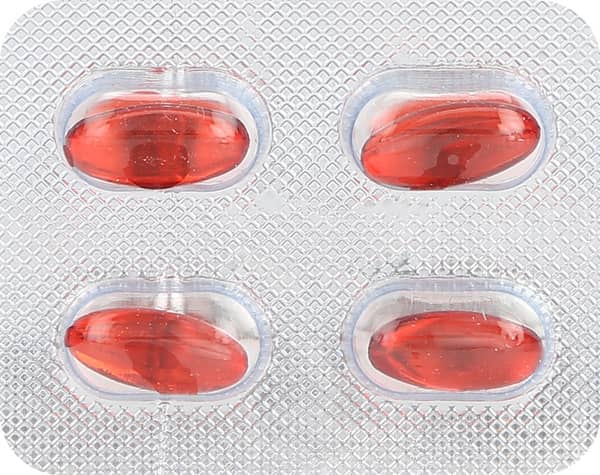 D Flash 60000iu Strip Of 4 Capsules