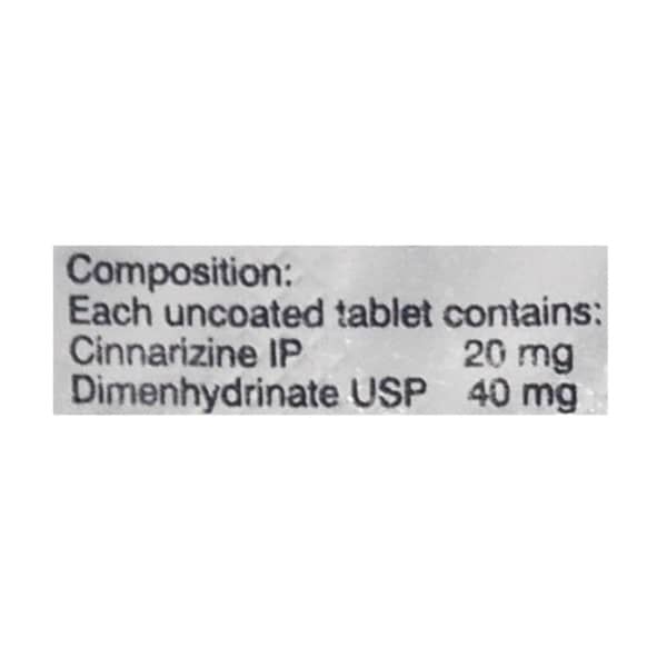 Vertigon D Strip Of 10 Tablets