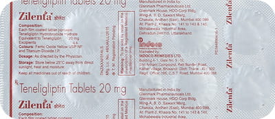 Zilenta 20 Strip Of 10 Tablets