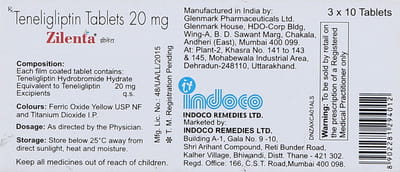 Zilenta 20 Strip Of 10 Tablets